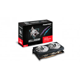 325,00 € | PowerColor Hellhound RX 7600 8G-L/OC AMD Radeon RX 7600 ...
