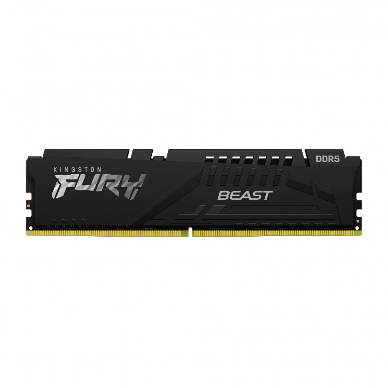 Kingston Technology FURY Beast Black XMP muistimoduuli 64 GB 4 x 16 GB DDR5 5200 MHz