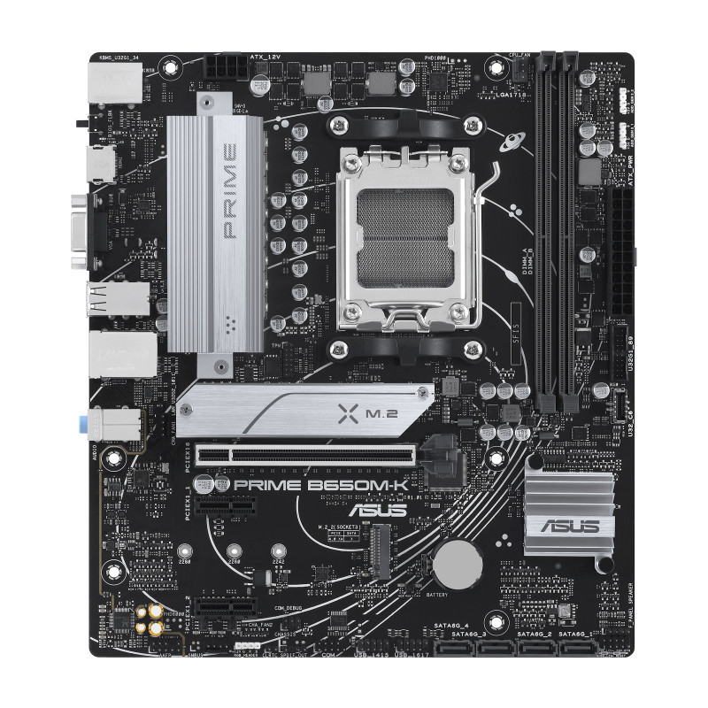 ASUS PRIME B650M-K AMD B650 Pistoke AM5 mikro ATX