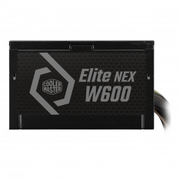 Cooler Master Elite NEX White 230V 600 virtalähdeyksikkö 600 W 24-pin ATX ATX Musta