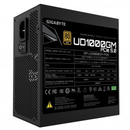 Gigabyte UD1000GM PG5 virtalähdeyksikkö 1000 W 20+4 pin ATX ATX Musta