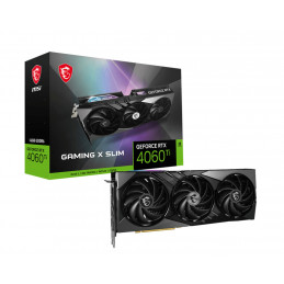 MSI GEFORCE RTX 4060 Ti GAMING X SLIM 16G näytönohjain NVIDIA 16 GB GDDR6