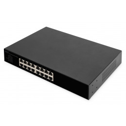 Digitus DN-80112-1 verkkokytkin Hallitsematon Gigabit Ethernet (10 100 1000) Musta