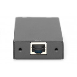 Digitus DS-51202 videokaapeli-adapteri RJ-45 HDMI + USB Musta