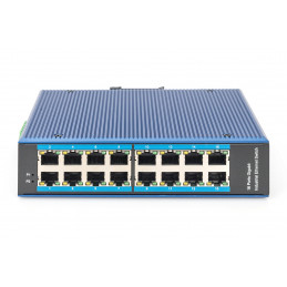 Digitus DN-651129 verkkokytkin Hallitsematon Gigabit Ethernet (10 100 1000) Sininen