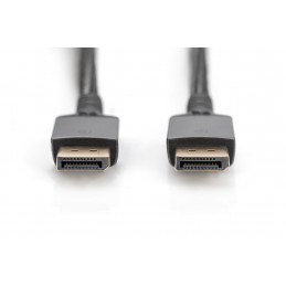 Digitus DB-340201-010-S DisplayPort-kaapeli 1 m Musta