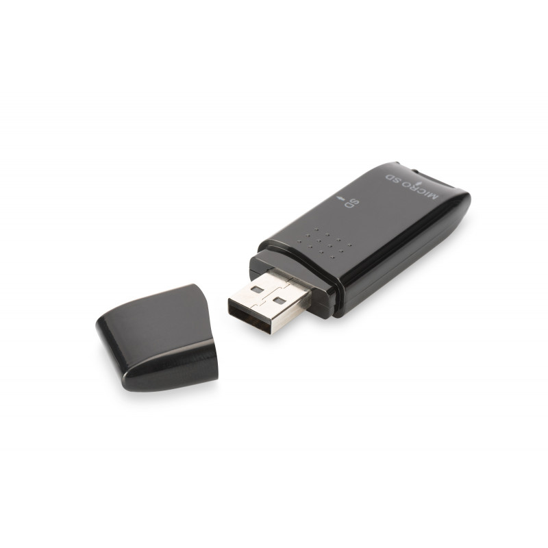 Digitus DA-70310-3 kortinlukija USB 2.0 Musta