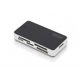 Digitus DA-70330-1 kortinlukija USB 3.2 Gen 1 (3.1 Gen 1) Musta, Valkoinen
