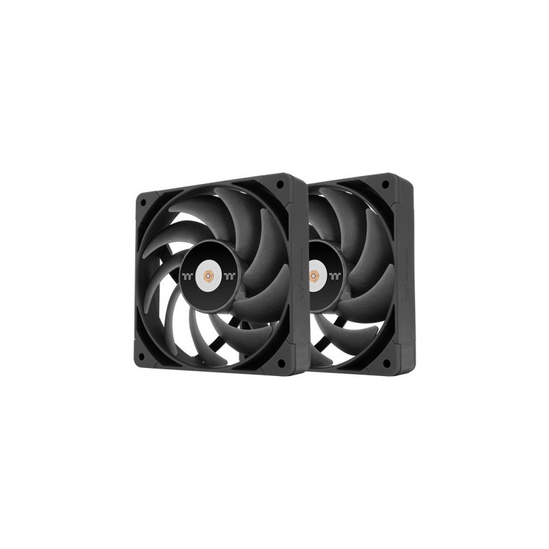 Thermaltake TOUGHFAN 14 Tietokonekotelo Tuuletin 14 cm Musta 2 kpl