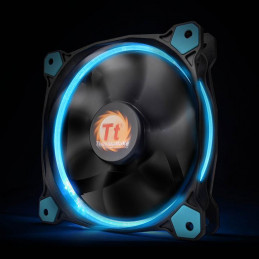 Thermaltake Riing 14 Tietokonekotelo Tuuletin 14 cm Musta, Sininen