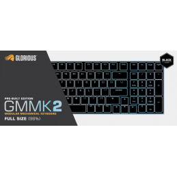 Glorious PC Gaming Race GMMK 2 näppäimistö USB Pohjoismainen Musta