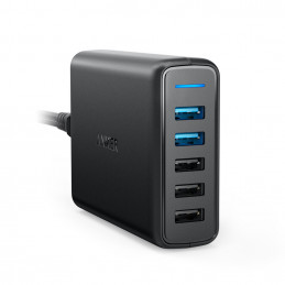 Anker PowerPort Speed 5 Universaali Musta AC Sisätila