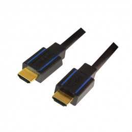 LogiLink CHB005 HDMI-kaapeli 3 m HDMI-tyyppi A (vakio) Musta