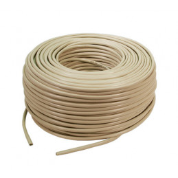 LogiLink CAT5e Raw cable verkkokaapeli Beige 100 m