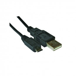 LOGON TAK67421 USB-kaapeli 2 m USB 2.0 USB A Micro-USB B Musta
