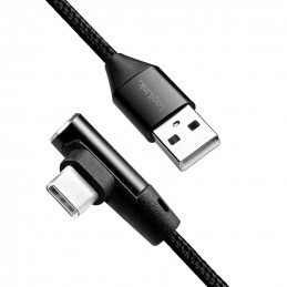 LogiLink CU0138 USB-kaapeli 1 m USB 2.0 USB A USB C Musta