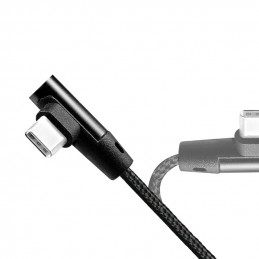 LogiLink CU0137 USB-kaapeli 0,3 m USB 2.0 USB A USB C Musta