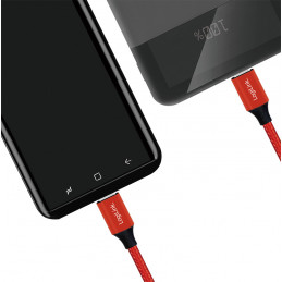 LogiLink CU0156 USB-kaapeli 1 m USB 2.0 USB C Punainen