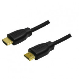 LogiLink 1.5m HDMI HDMI-kaapeli 1,5 m HDMI-tyyppi A (vakio) Musta