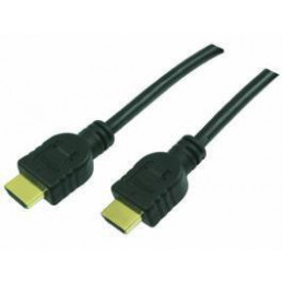 LogiLink HDMI, 15m HDMI-kaapeli HDMI-tyyppi A (vakio) Musta