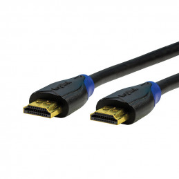 LogiLink CH0062 HDMI-kaapeli 2 m HDMI-tyyppi A (vakio) Musta