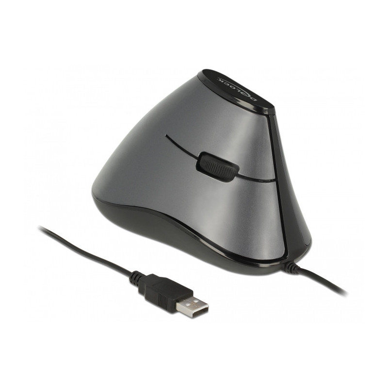 DeLOCK 12527 hiiri Oikeakätinen USB A-tyyppi Optinen 800 DPI