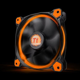 Thermaltake Riing 14 Tietokonekotelo Tuuletin 14 cm Musta, Oranssi