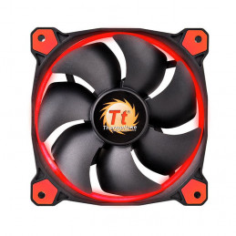 Thermaltake Riing 12 Tietokonekotelo Tuuletin 12 cm Musta, Punainen