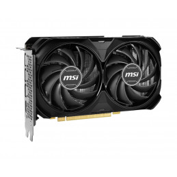 MSI GEFORCE RTX 4060 TI VENTUS 2X BLACK 16G OC näytönohjain NVIDIA 8 GB GDDR6