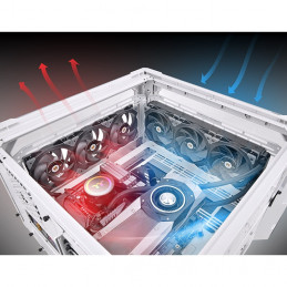 Thermaltake SWAFAN GT12 Tietokonekotelo Ilmanjäähdytin 12 cm Musta 3 kpl