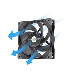 Thermaltake SWAFAN GT12 Tietokonekotelo Ilmanjäähdytin 12 cm Musta 3 kpl