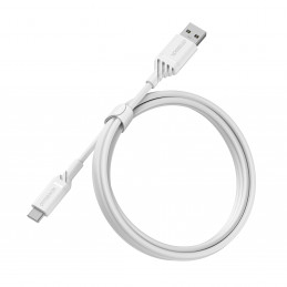 OtterBox Cable Mid-Tier USB-kaapeli 1 m USB 2.0 USB C USB A Valkoinen