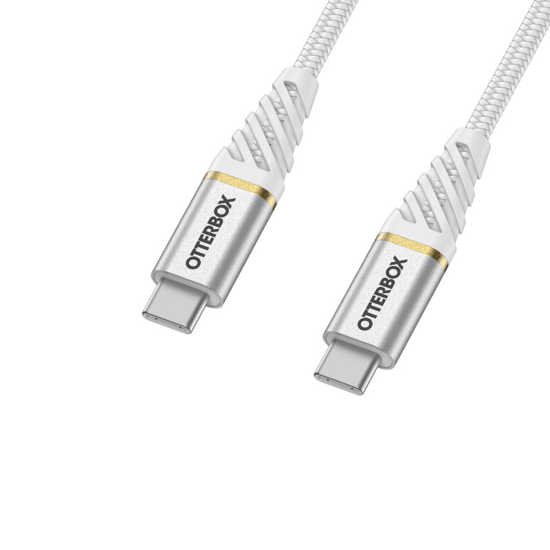 OtterBox Cable Premium USB-kaapeli 1 m USB 2.0 USB C Valkoinen