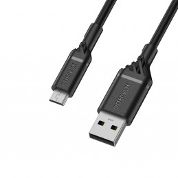 OtterBox Cable Mid-Tier USB-kaapeli 2 m USB 2.0 Micro-USB B USB A Musta