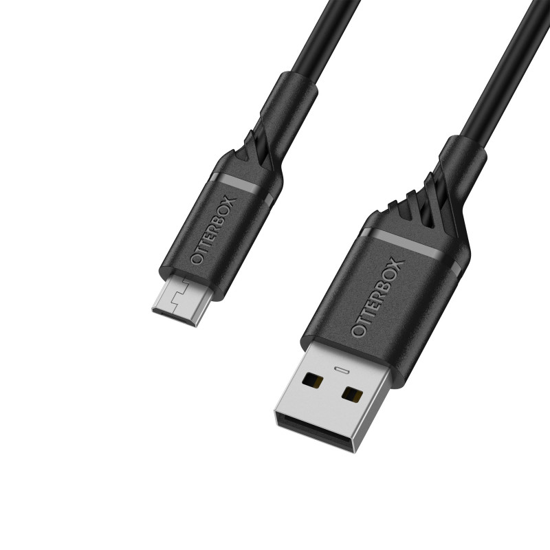 OtterBox Cable Mid-Tier USB-kaapeli 2 m USB 2.0 Micro-USB B USB A Musta