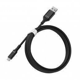 OtterBox Cable Mid-Tier USB-kaapeli 2 m USB 2.0 Micro-USB B USB A Musta