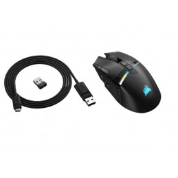 Corsair CH-931A011-EU hiiri Oikeakätinen RF Wireless + Bluetooth Optinen 26000 DPI