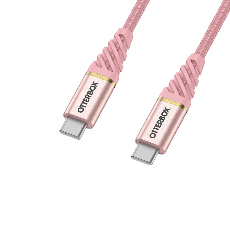 OtterBox Cable Premium USB-kaapeli 1 m USB 2.0 USB C Ruusu