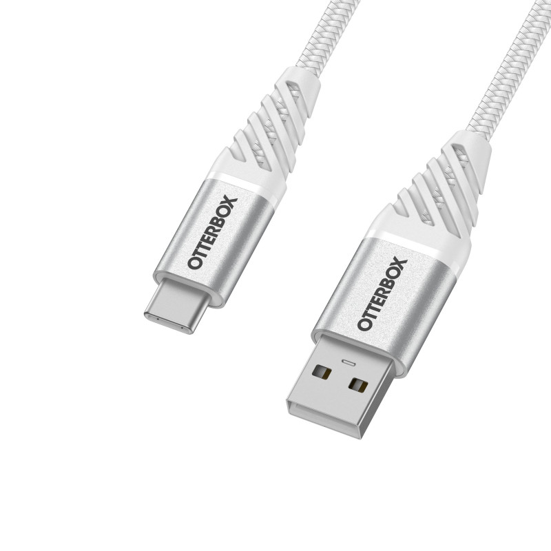 OtterBox Cable Premium USB-kaapeli 2 m USB 2.0 USB C USB A Valkoinen