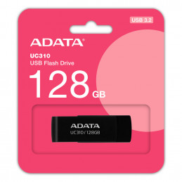 ADATA UC310 USB-muisti 128 GB USB A-tyyppi 3.2 Gen 1 (3.1 Gen 1) Musta