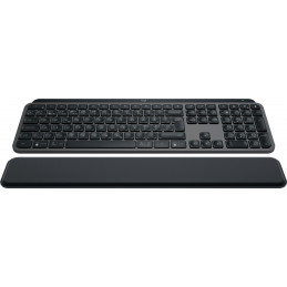 Logitech MX Keys S näppäimistö RF Wireless + Bluetooth QWERTY Tanska, Suomi, Norjalainen, Ruotsi Grafiitti