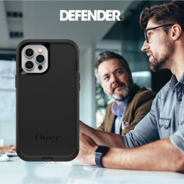 OtterBox Defender matkapuhelimen suojakotelo 15,5 cm (6.1") Suojus Musta