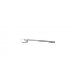 Logitech MX Keys S näppäimistö RF Wireless + Bluetooth QWERTY Tanska, Suomi, Norjalainen, Ruotsi Alumiini, Valkoinen