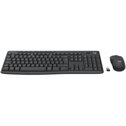 Logitech MK370 Combo for Business näppäimistö Sisältää hiiren RF Wireless + Bluetooth QWERTY Kansainvälinen (US) Grafiitti