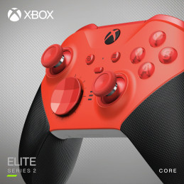 Microsoft Xbox Elite Series 2 - Core Musta, Punainen Bluetooth USB Pad-ohjain Analoginen Digitaalinen Xbox Series S, Xbox