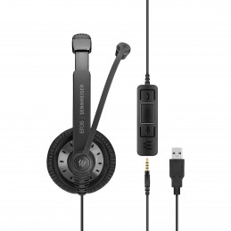 EPOS | SENNHEISER IMPACT SC 45 USB MS Kuulokkeet Langallinen Pääpanta Puhelut Musiikki USB A-tyyppi Musta