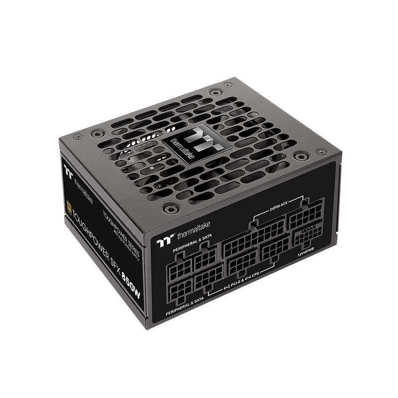 Thermaltake SFX-850AH8FKG virtalähdeyksikkö 850 W 24-pin ATX Musta