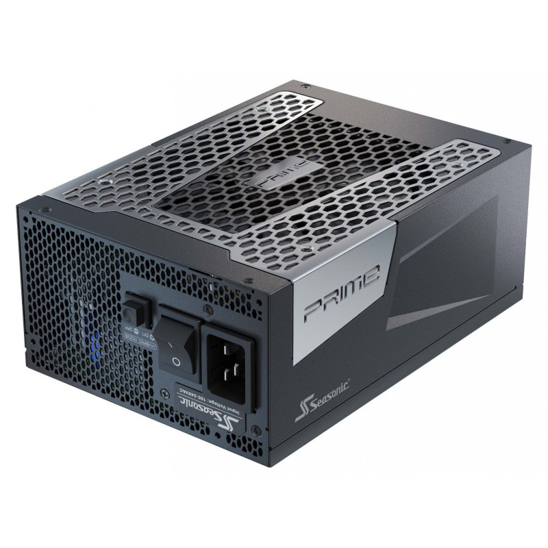 Seasonic PRIME-TX-1600 virtalähdeyksikkö 1600 W 20+4 pin ATX ATX Musta