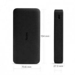 Xiaomi Redmi 20000 mAh Musta