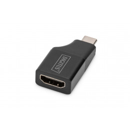 Digitus AK-300450-000-S USB grafiikka-adapteri 3840 x 2160 pikseliä Musta